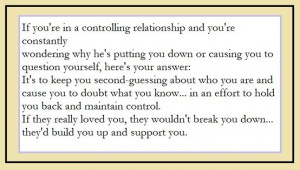 Controlling Relationships Quotes Controlling Relationship