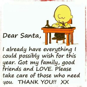 Charlie brown quotes, funny, cartoon, sayings, dear santa