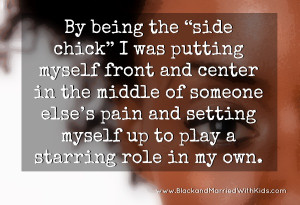 ... on “ I Was Mary Jane; Why I Settled for Being the Side Chick