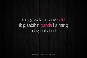 Posted under Tagalog quotes