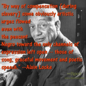 Best Black History Quotes: Alain Locke on Black Expression
