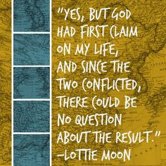 Lottie Moon More