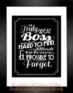 ... quotes! Gifts Boss, Gift Retirement Boss, Gift For Boss Leaving, Boss