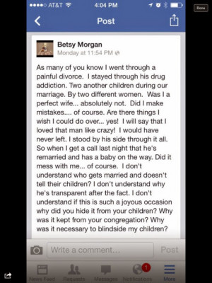 Ex-Wife Calls Out Pastor and Christian Singer Wess Morgan on Social ...