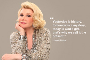 20 things Joan Rivers shared with the world that made us all love her ...