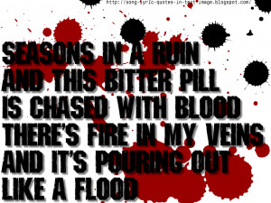 Christian's Inferno - Green Day Song Lyric Quote in Text Image