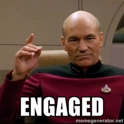 Captain Jean Luc Picard - engaged