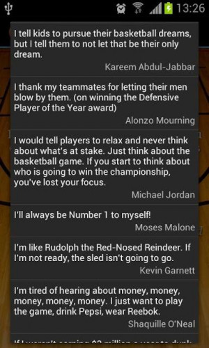Basketball Quotes Screenshot 4
