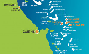 Great Barrier Reef Map