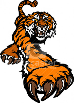 Bengal Tiger Cartoon Clipart - Free Clip Art Images