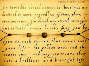 An Invisible Thread Connects Those Who Are Destined To Meet ...