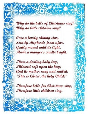 bells christmas poems for friends and family 2014 christmas poems ...