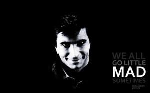 quotes psycho grayscale alfred hitchcock anthony perkins norman bates ...