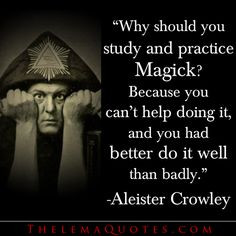 ... more 00 magick bad witches thelema quotes aleister crowley quotes 1 1