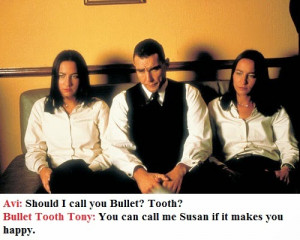 Sol : He's a natural, ain't you Tyrone?