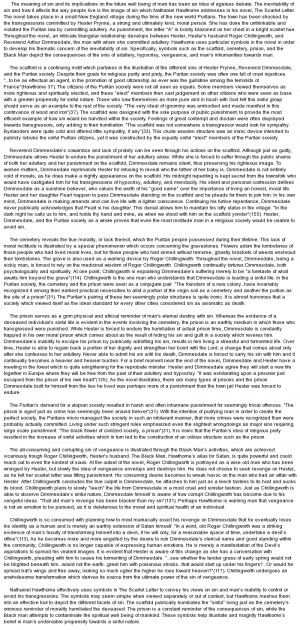 essay on Sin and The Scarlet Letter