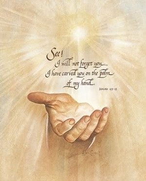Bible Verses Isaiah 49:15 I Will Not Forget You Picture