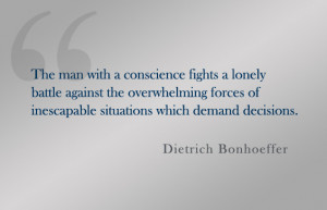 Quote: Dietrich Bonhoeffer