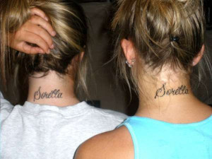 sister tattoo