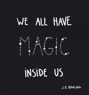... the JK Rowling quotes. And quotes from children’s books authors