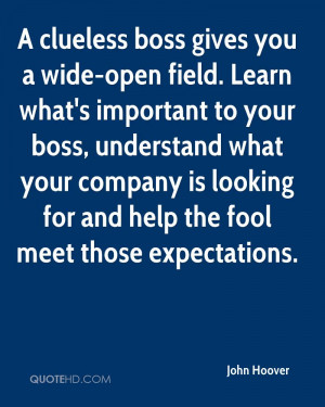... your company is looking for and help the fool meet those expectations