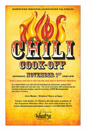 Chili Cook Off Held This Weekend in Downtown Wheaton