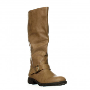 Home » Pink & Pepper Cleo Riding Boot - Taupe Return to Previous Page