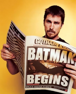 bale Batman: Meeting Christian, Bale Reading, Movies, Christian Bale ...