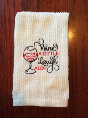 Kitchen Towel - Funny Quote - Inspirational - Humor- Tea Towel ...