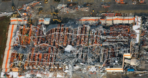 ... Depot store that was destroyed in the tornado in Joplin MO on Sunday