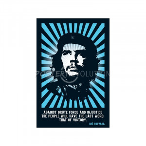 Che Guevara (Victory Quote) Art Poster