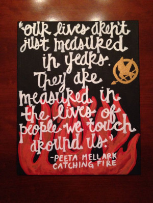 Peeta Mellark Catching Fire Quotes
