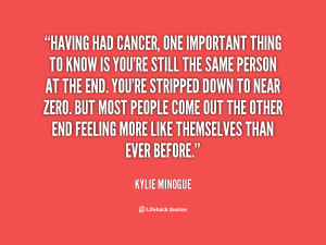 Breast Cancer Quotes Having