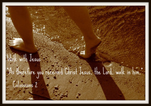 ... you will find peace and joy by being able to walk where jesus walked