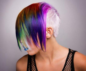 Color hair image, funny image of hair color, funny hair
