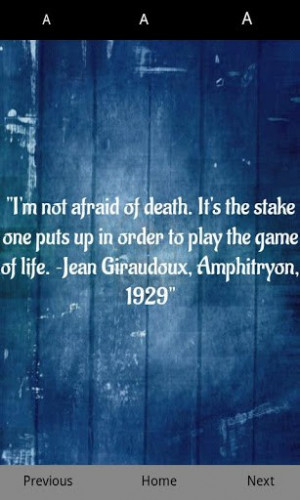 View bigger - Death Quotes for Android screenshot