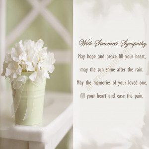 Our Deepest Sympathy Quotes