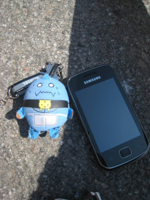 My phone and Alphonse Elric by i-Bird