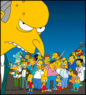 Tutticontro il sig. Burns!