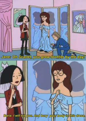 ve just rediscovered Daria, i remember watching it when i just ...