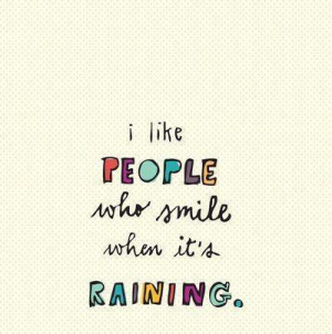 quote #rain #cute