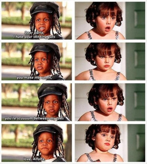 little rascals, funny quotes