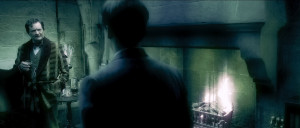 Harry Potter Slughorn and Young Tom Riddle