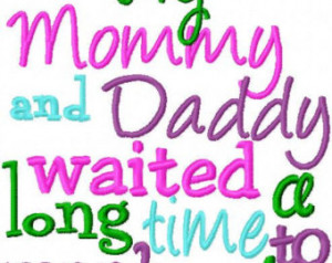 Mommy And Daddy To Be Quotes Mommy and daddy waited a long