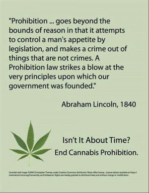 End marijuana prohibation laws...its way over due...