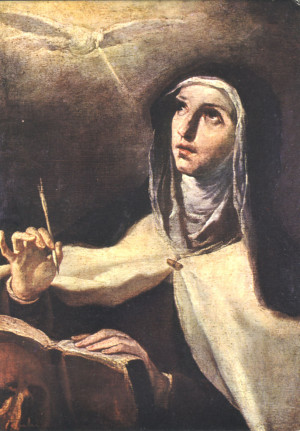En mi juventud quedé fascinada por Santa Teresa, leí su vida y obras ...