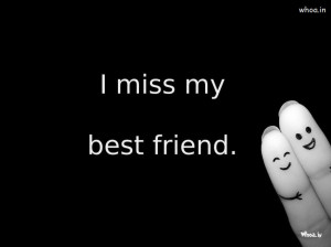 Miss My Best Friends with Dark Background HD Wallpaper, I Miss You ...