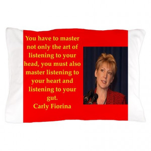 2016 Gifts > 2016 Kids Accessories > carly fiorina quote Pillow Case