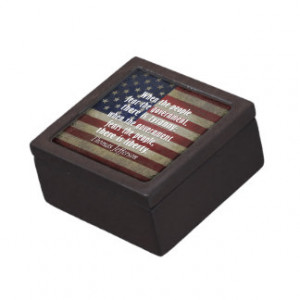 Thomas Jefferson Quote on Liberty and Tyranny Premium Gift Boxes