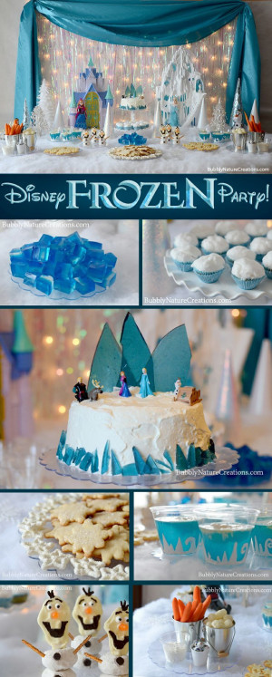 Crystals 8th birthday party Disney Frozen Birthday Party – Supplies ...